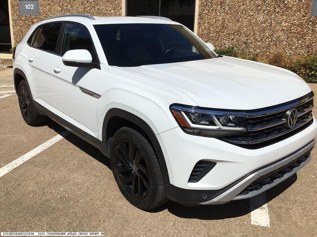 used 2021 Volkswagen Atlas Cross Sport car, priced at $24,552