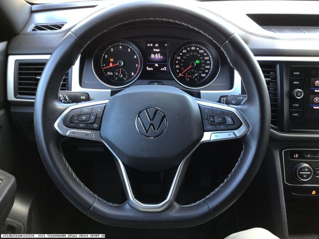 used 2021 Volkswagen Atlas Cross Sport car, priced at $24,552