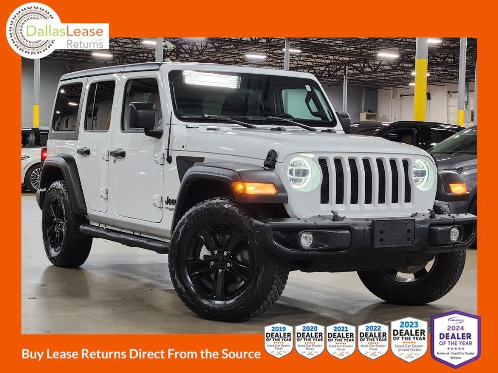 used 2021 Jeep Wrangler Unlimited car, priced at $31,652