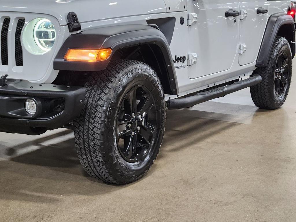 used 2021 Jeep Wrangler Unlimited car, priced at $29,652