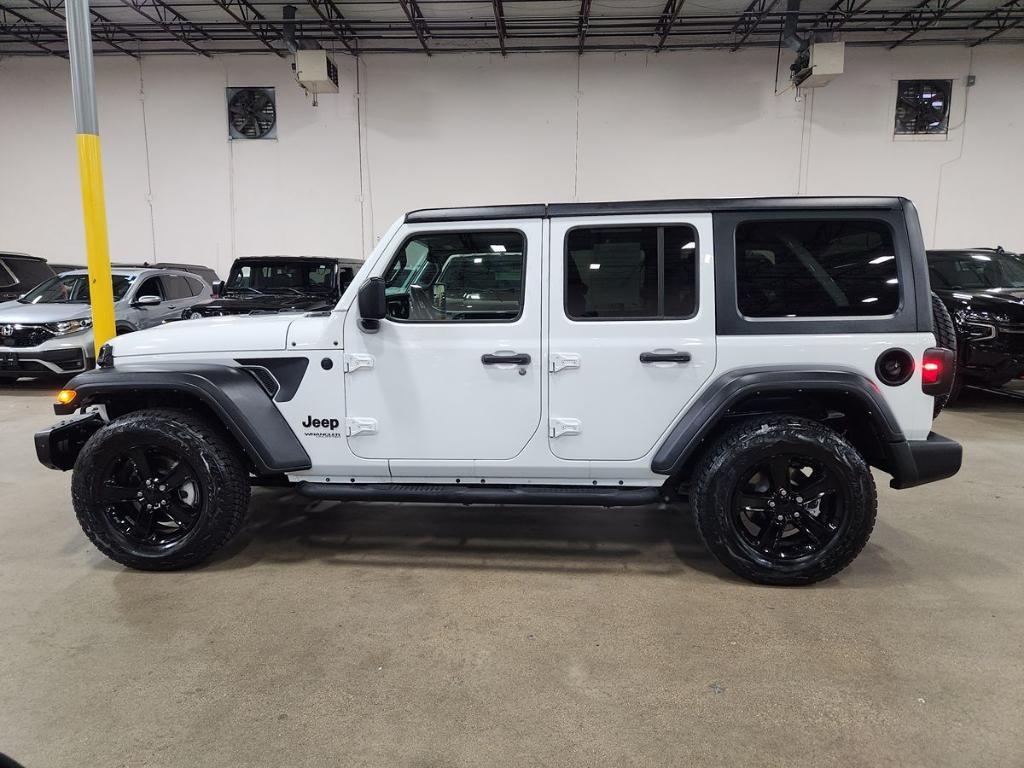 used 2021 Jeep Wrangler Unlimited car, priced at $29,652