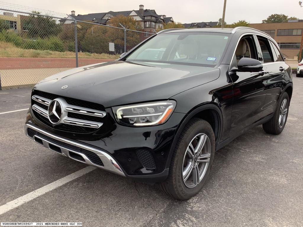 used 2021 Mercedes-Benz GLC 300 car, priced at $28,235