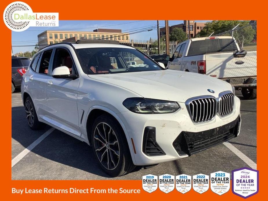 used 2022 BMW X3 car, priced at $29,490