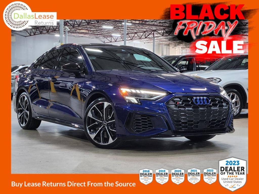 used 2023 Audi S3 car, priced at $37,378
