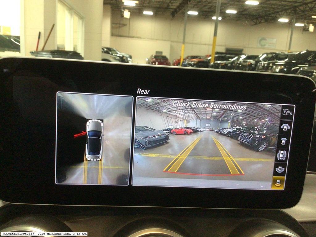 used 2020 Mercedes-Benz AMG C 43 car, priced at $39,988