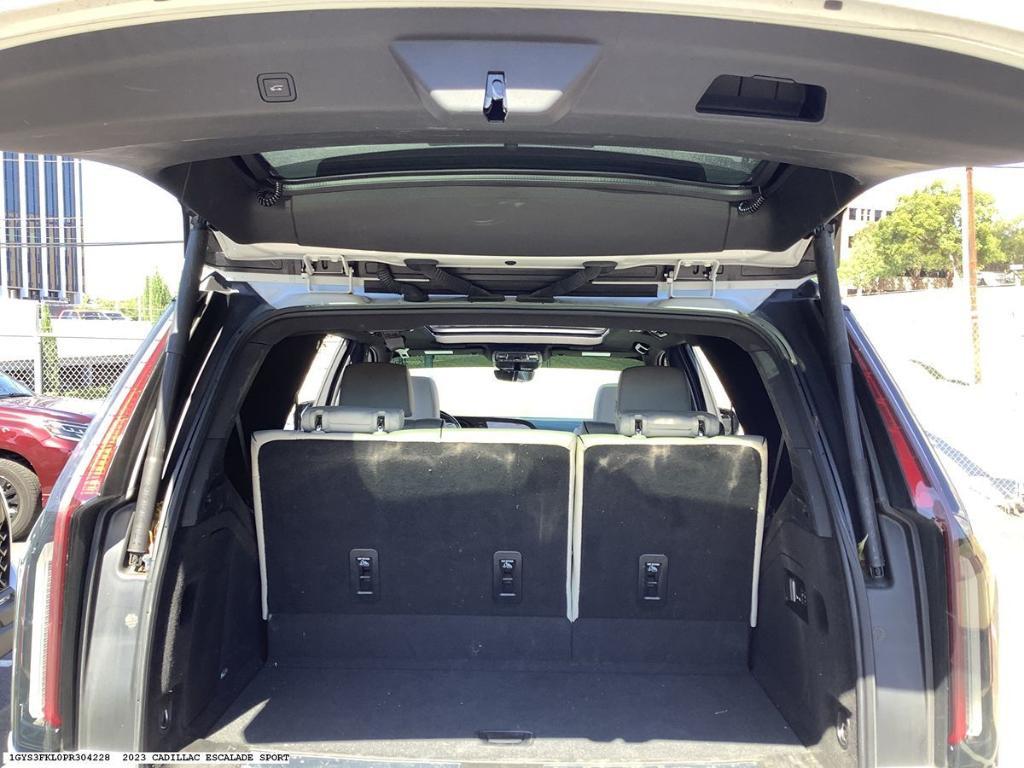 used 2023 Cadillac Escalade car, priced at $76,255