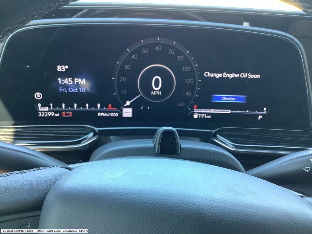 used 2023 Cadillac Escalade car, priced at $76,255