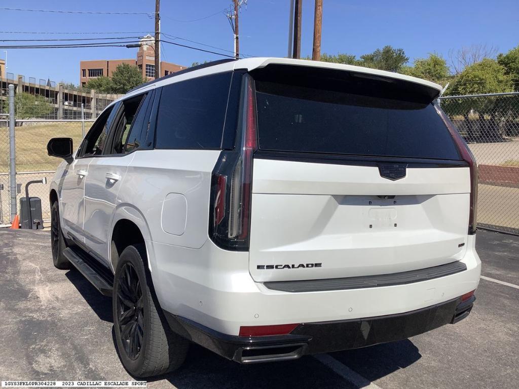 used 2023 Cadillac Escalade car, priced at $76,255