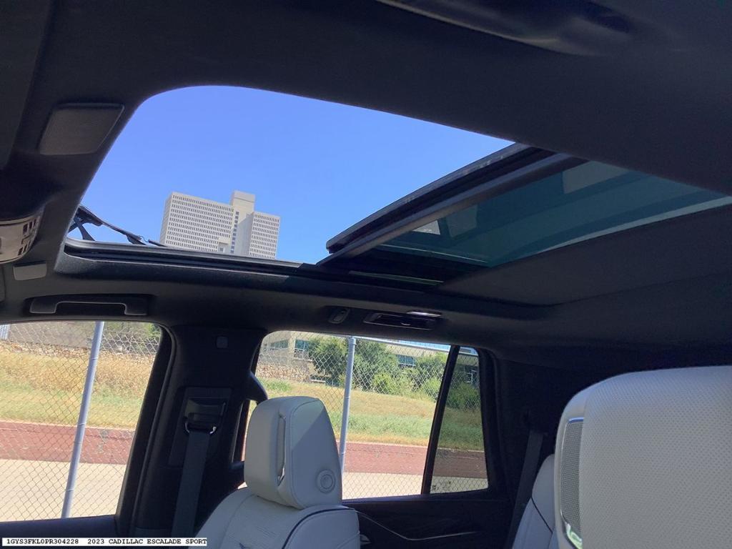 used 2023 Cadillac Escalade car, priced at $76,255