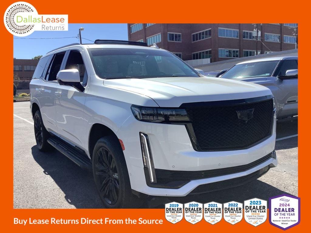 used 2023 Cadillac Escalade car, priced at $76,255
