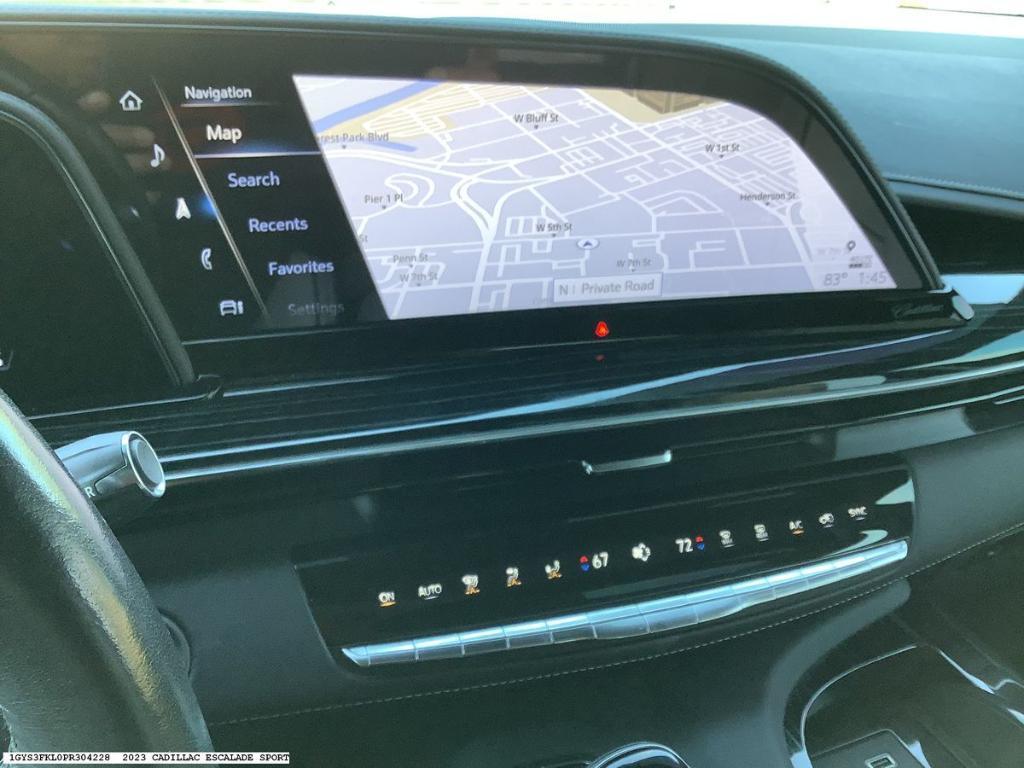 used 2023 Cadillac Escalade car, priced at $76,255