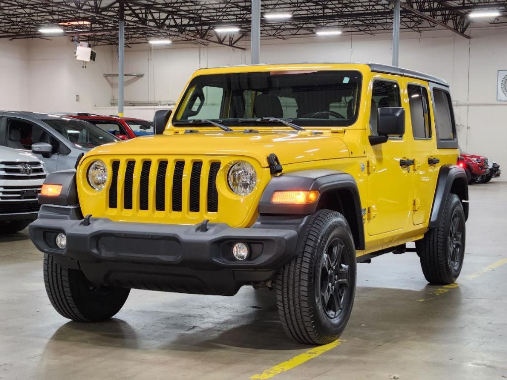 used 2021 Jeep Wrangler Unlimited car, priced at $27,777