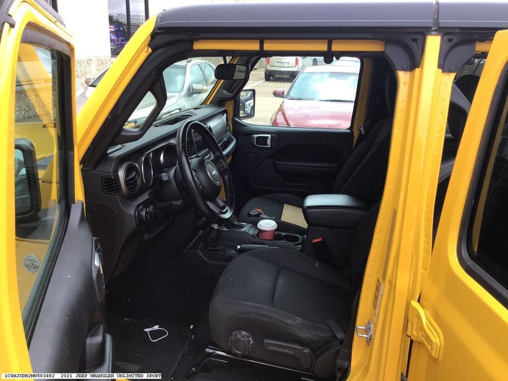 used 2021 Jeep Wrangler Unlimited car, priced at $28,636