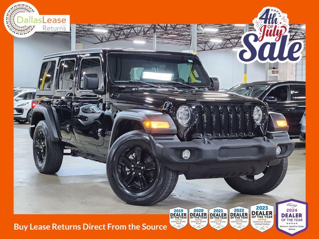 used 2022 Jeep Wrangler Unlimited car, priced at $30,611