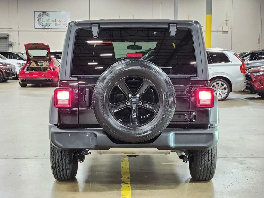used 2022 Jeep Wrangler Unlimited car, priced at $31,411
