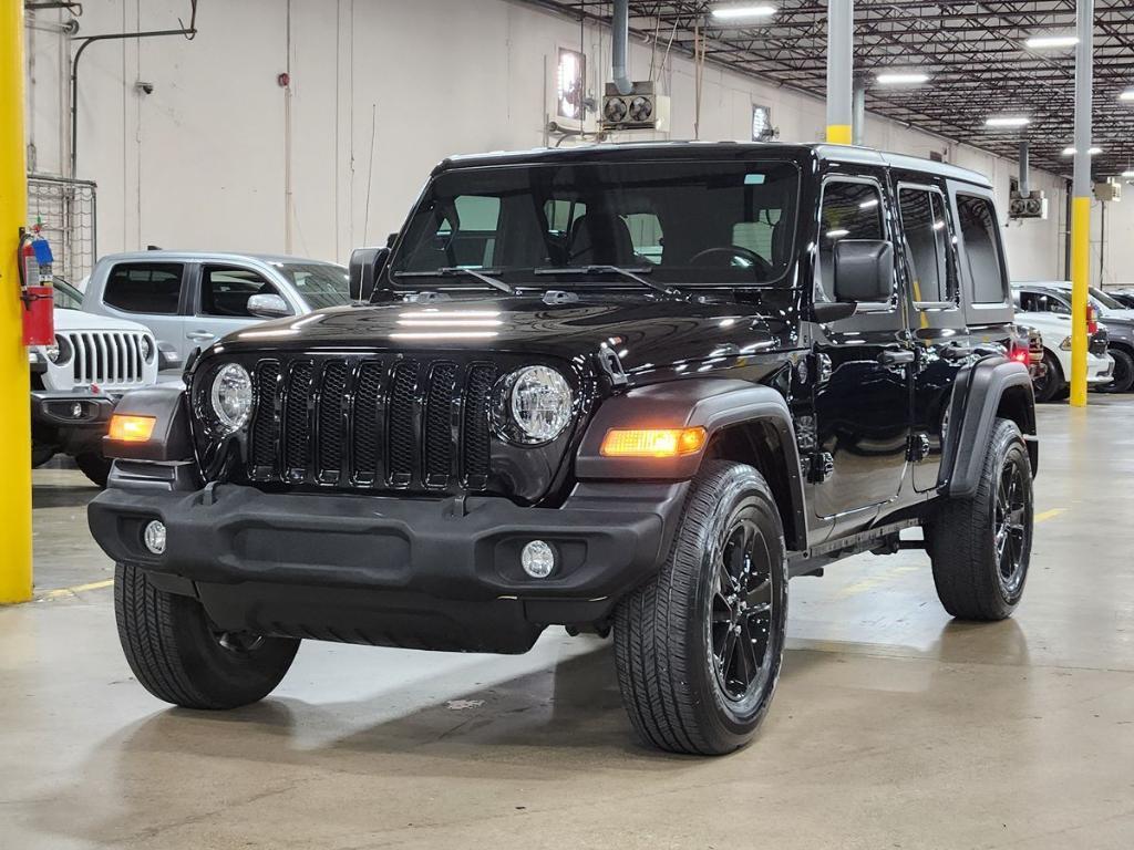 used 2022 Jeep Wrangler Unlimited car, priced at $31,411