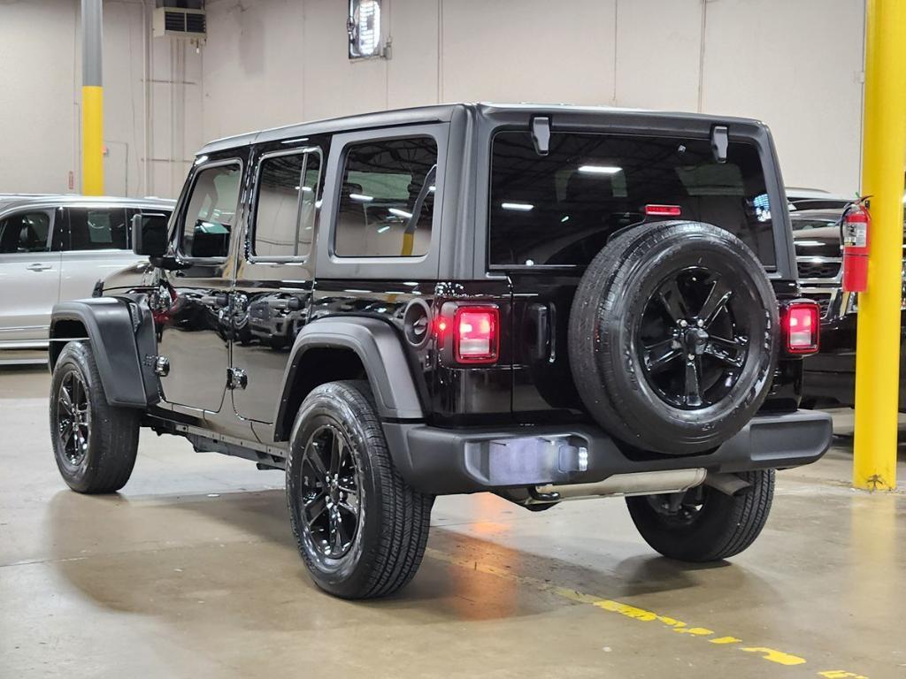 used 2022 Jeep Wrangler Unlimited car, priced at $31,411