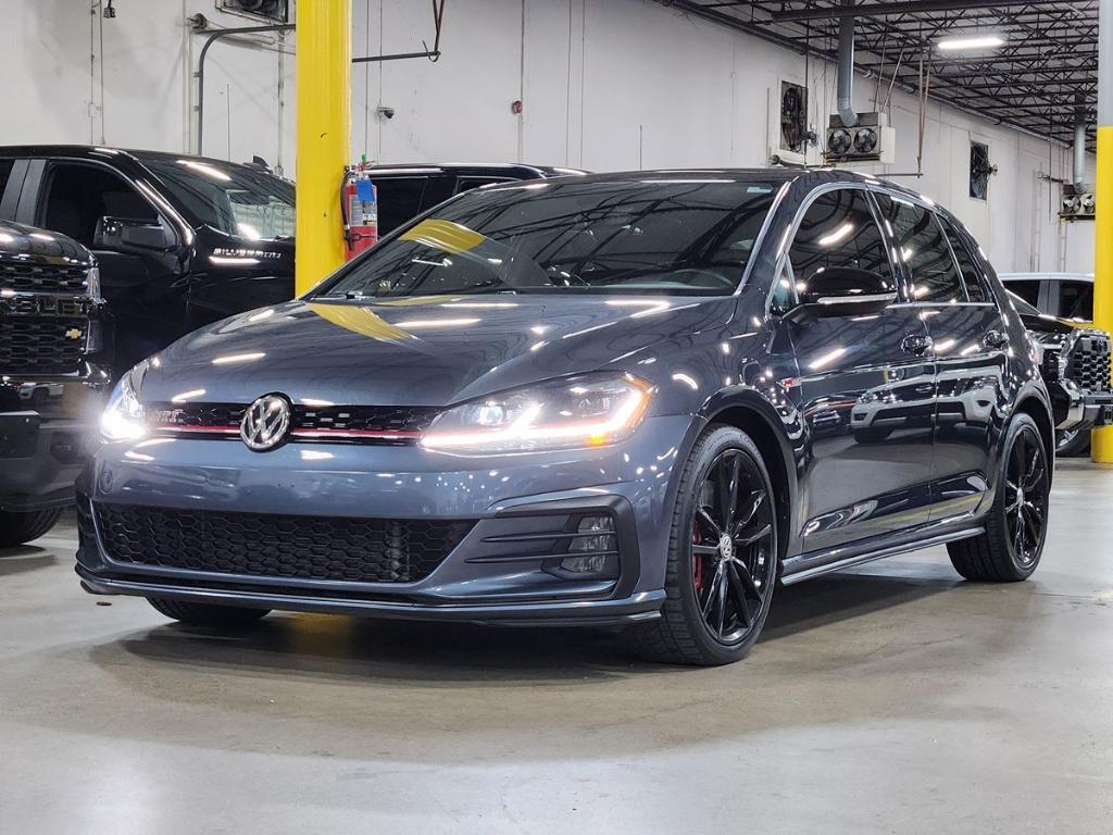 used 2021 Volkswagen Golf GTI car, priced at $24,842