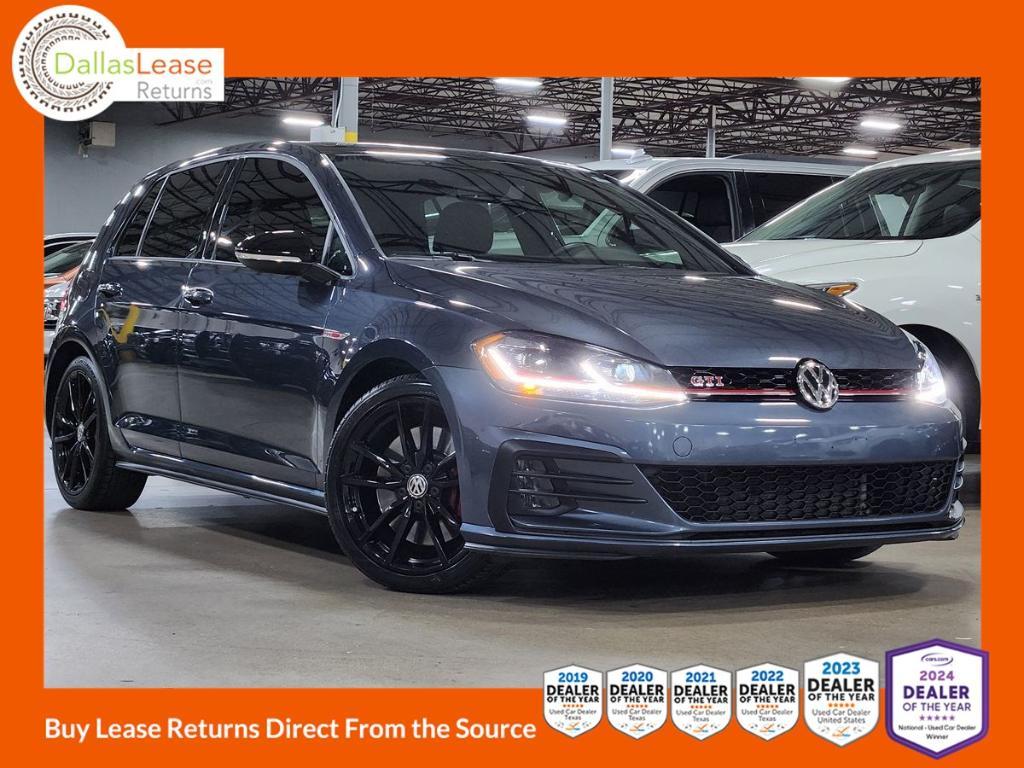 used 2021 Volkswagen Golf GTI car, priced at $24,842