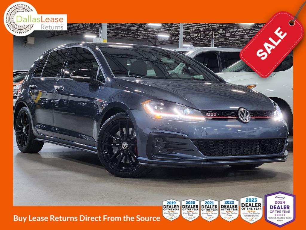 used 2021 Volkswagen Golf GTI car, priced at $22,842