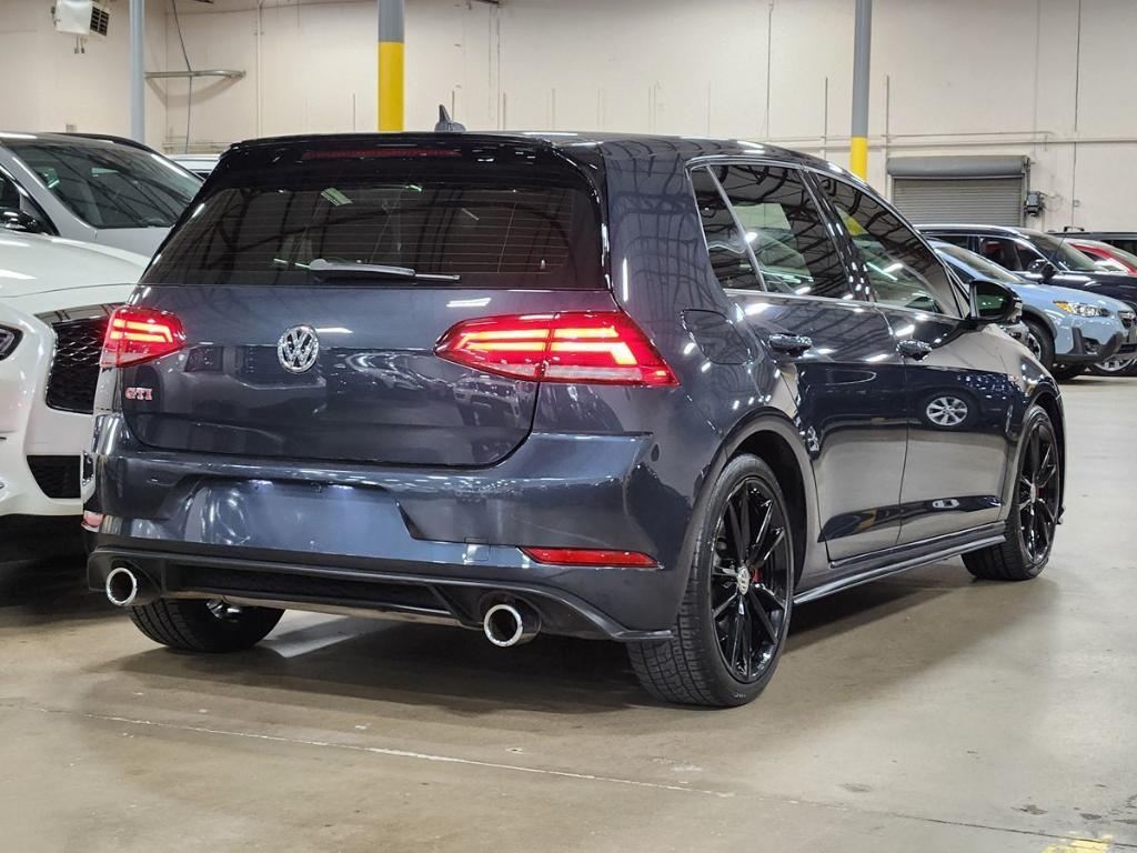 used 2021 Volkswagen Golf GTI car, priced at $24,842