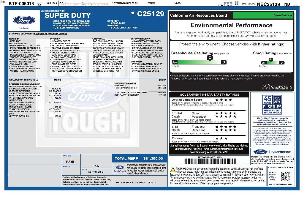 used 2022 Ford F-250 car, priced at $71,456
