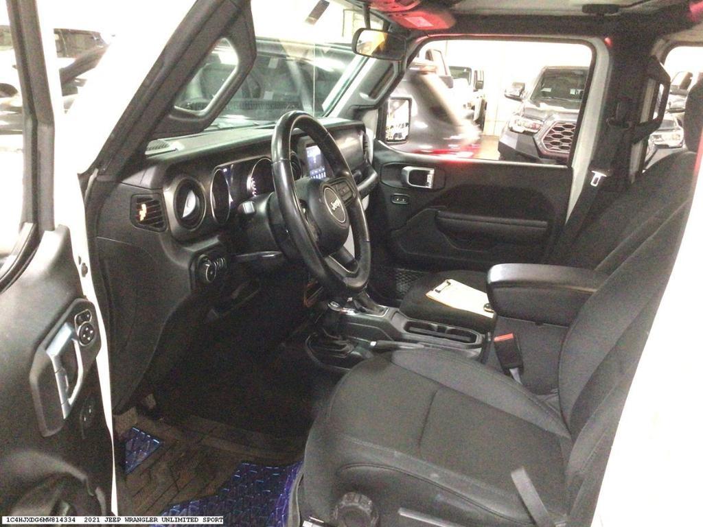 used 2021 Jeep Wrangler Unlimited car, priced at $33,212
