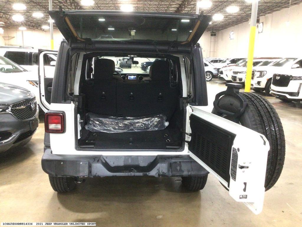used 2021 Jeep Wrangler Unlimited car, priced at $33,212