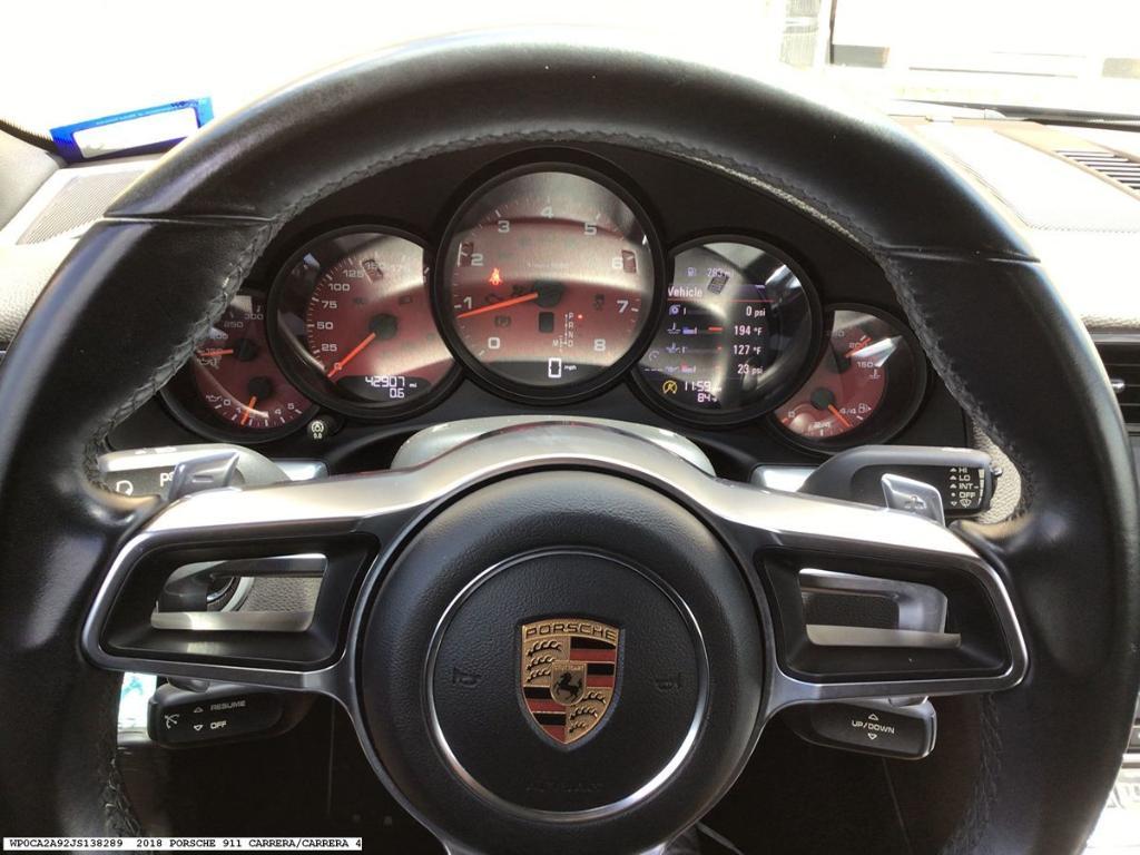 used 2018 Porsche 911 car, priced at $84,500