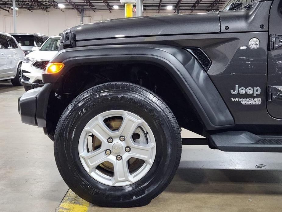 used 2021 Jeep Wrangler Unlimited car, priced at $34,716