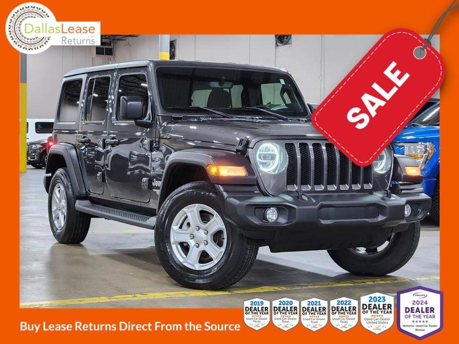 used 2021 Jeep Wrangler Unlimited car, priced at $31,916