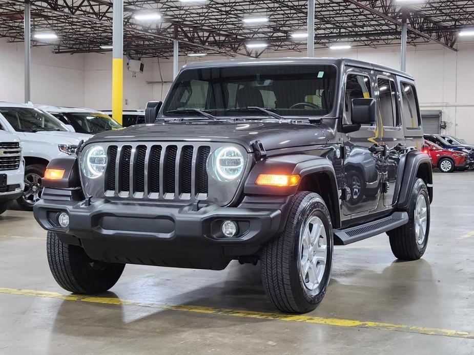 used 2021 Jeep Wrangler Unlimited car, priced at $34,716