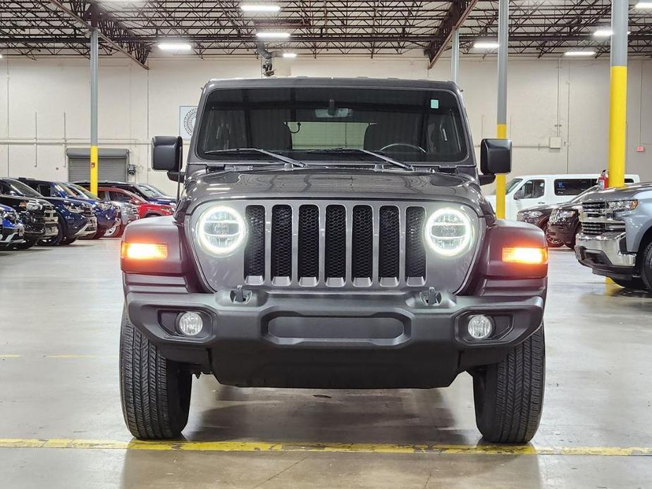 used 2021 Jeep Wrangler Unlimited car, priced at $34,716