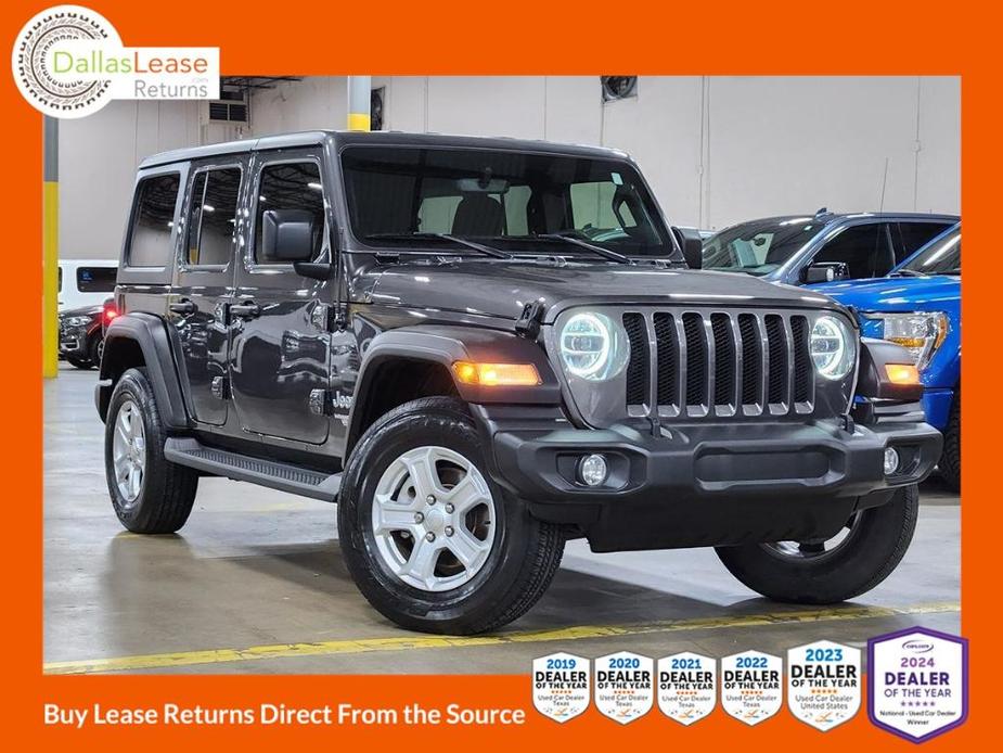 used 2021 Jeep Wrangler Unlimited car, priced at $34,716