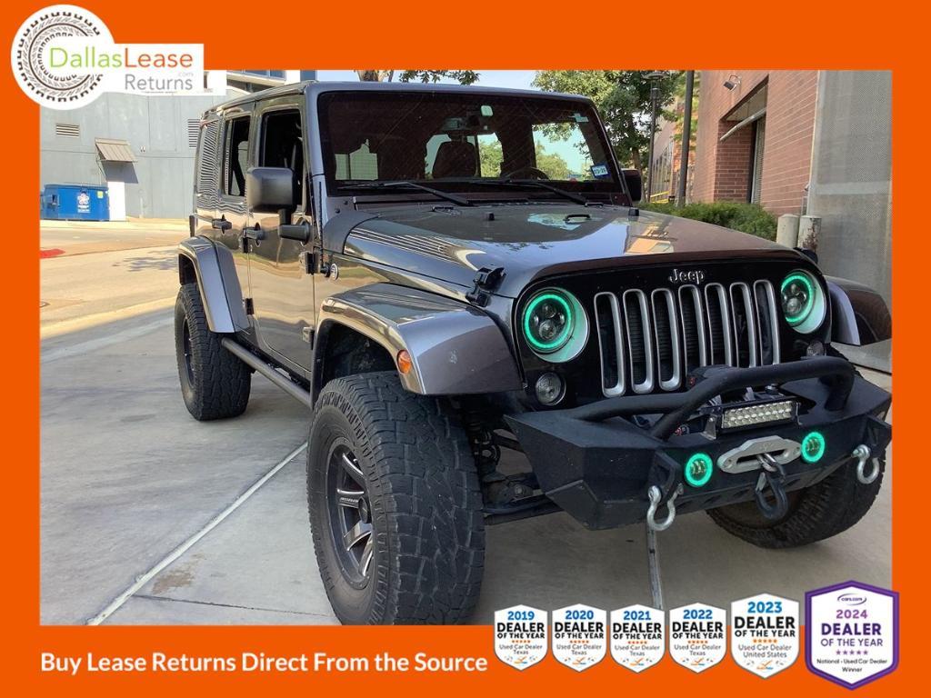 used 2016 Jeep Wrangler Unlimited car, priced at $22,993