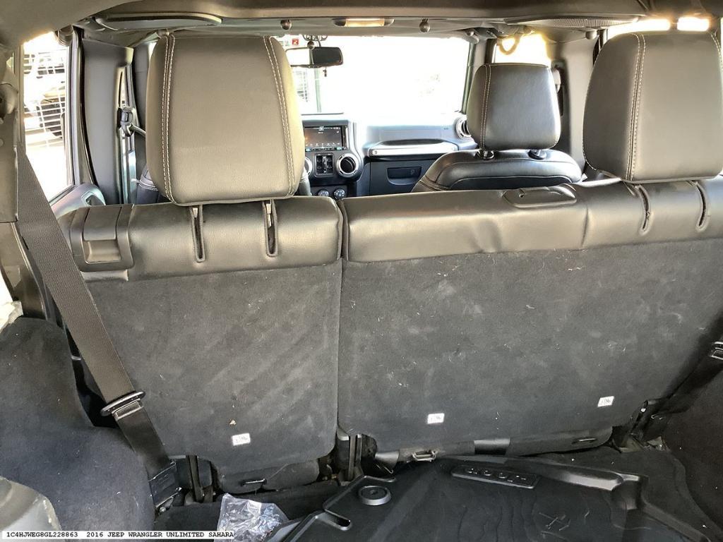 used 2016 Jeep Wrangler Unlimited car, priced at $22,993