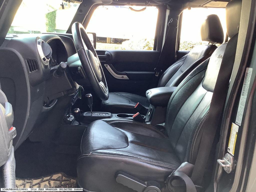 used 2016 Jeep Wrangler Unlimited car, priced at $22,993