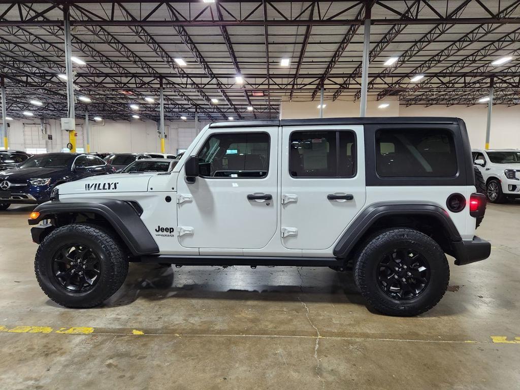 used 2021 Jeep Wrangler Unlimited car, priced at $29,912