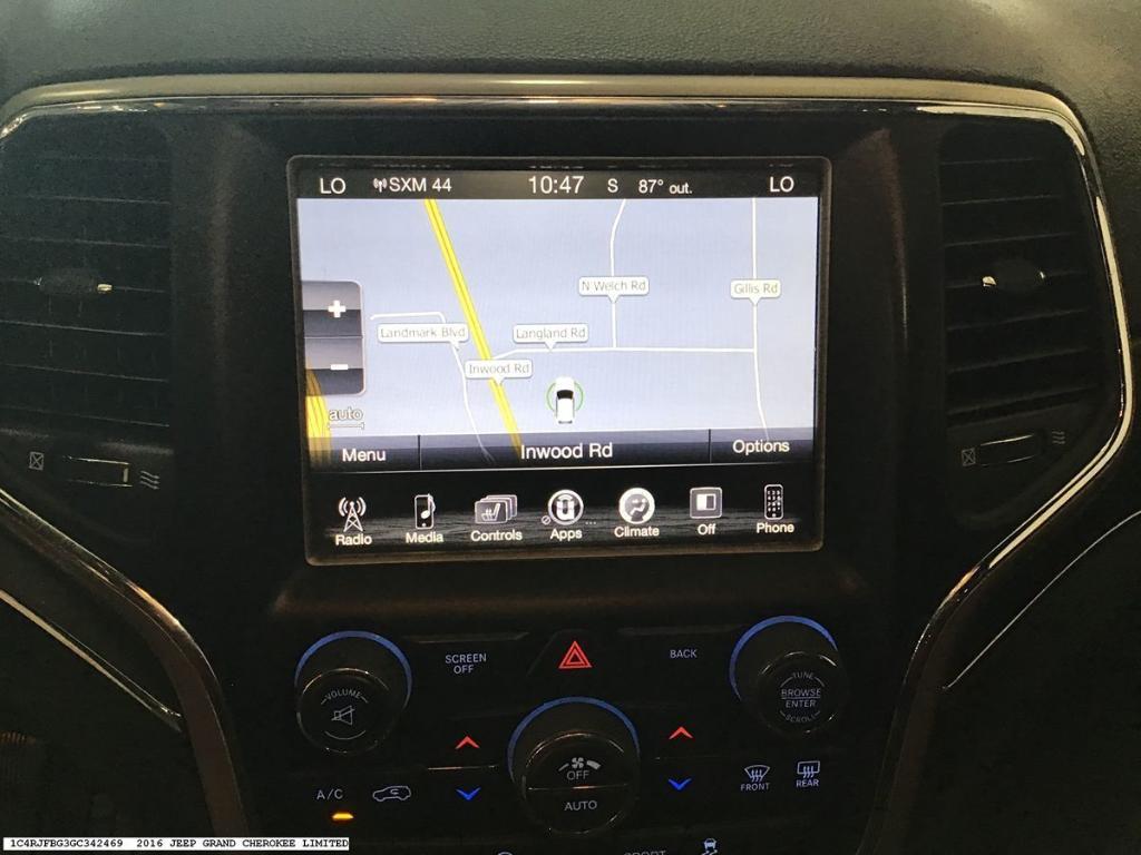 used 2016 Jeep Grand Cherokee car, priced at $13,385