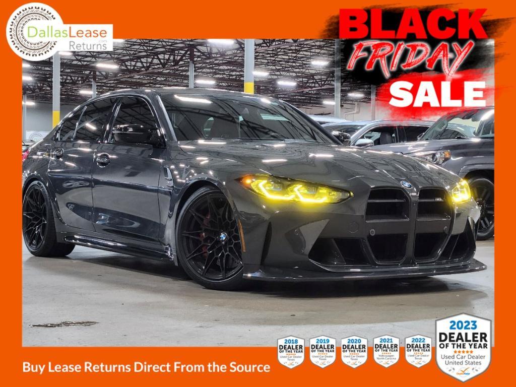 used 2023 BMW M3 car, priced at $76,995