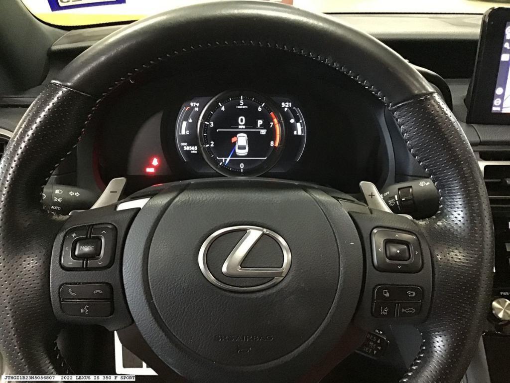 used 2022 Lexus IS 350 car, priced at $42,266