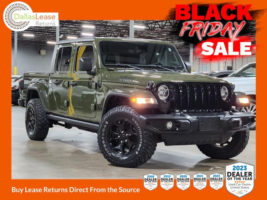 used 2021 Jeep Gladiator car, priced at $30,710