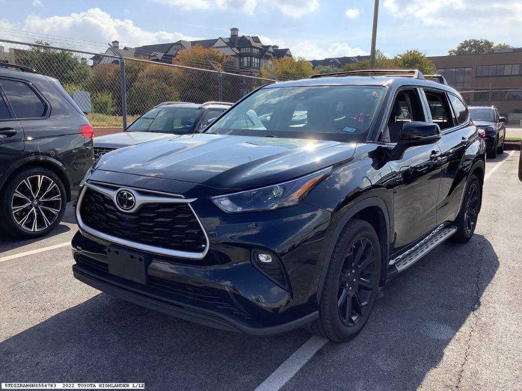 used 2022 Toyota Highlander car, priced at $31,855