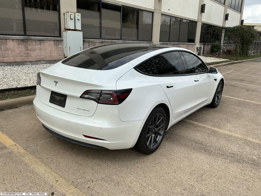 used 2022 Tesla Model 3 car, priced at $25,660
