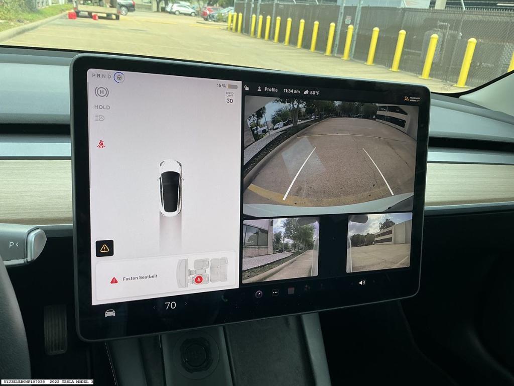 used 2022 Tesla Model 3 car, priced at $25,660