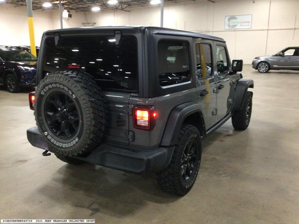 used 2021 Jeep Wrangler Unlimited car, priced at $33,771