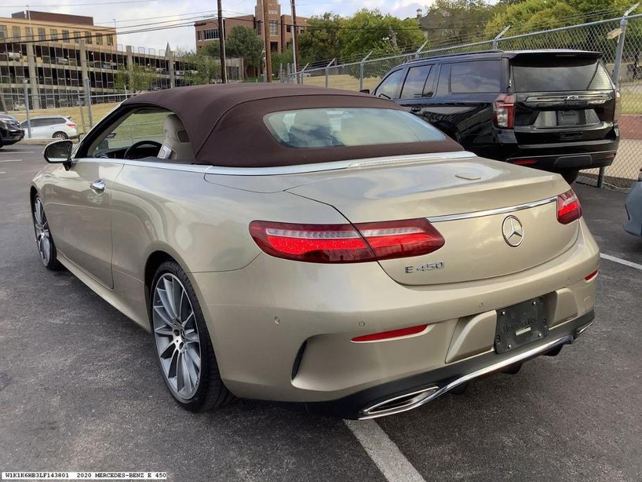 used 2020 Mercedes-Benz E-Class car, priced at $46,250