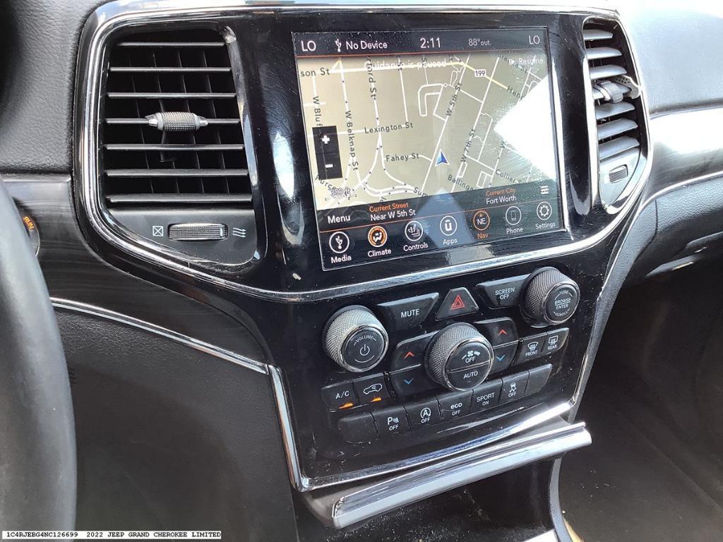 used 2022 Jeep Grand Cherokee WK car, priced at $20,335