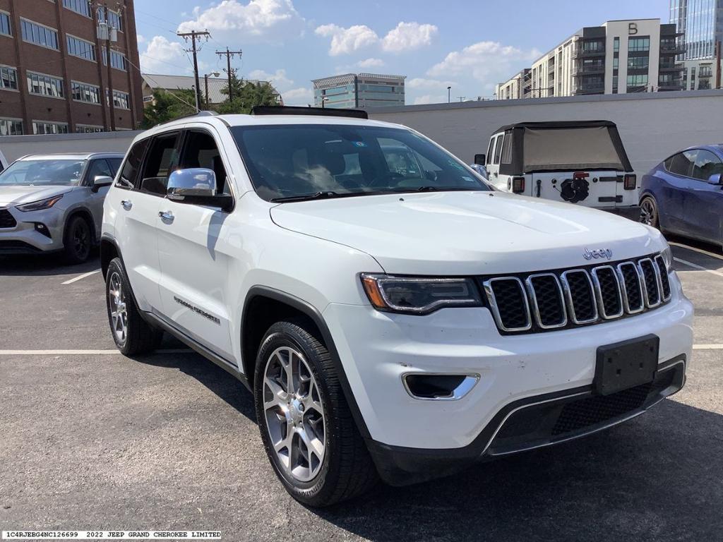 used 2022 Jeep Grand Cherokee WK car, priced at $20,335