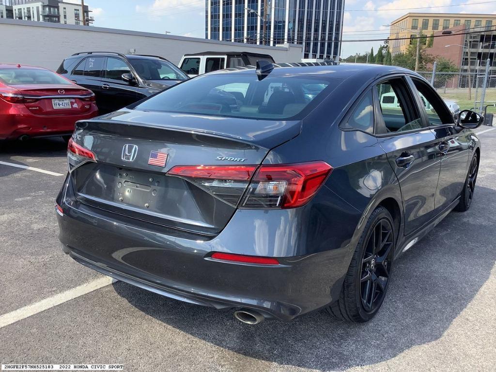 used 2022 Honda Civic car, priced at $23,812